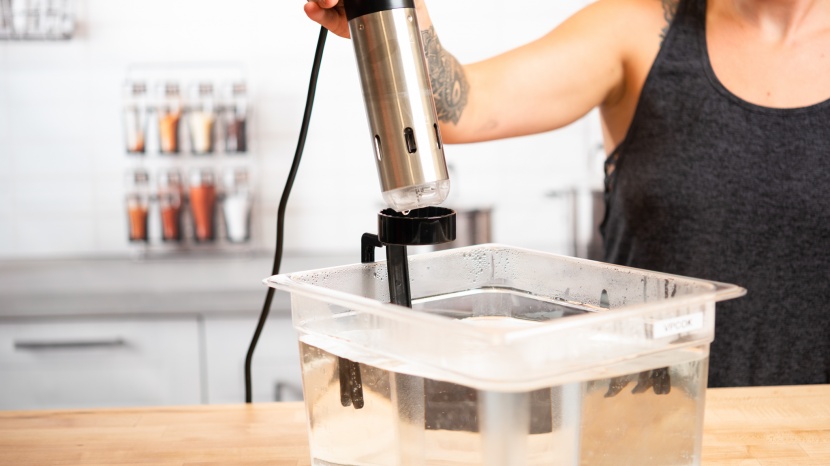 vpcok sous vide cooker - while the clip is removable, the spring clip can be quite a pain to...