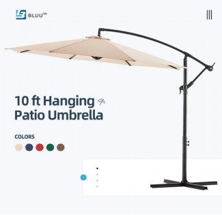 Lead photo for Best Cantilever Patio Umbrella