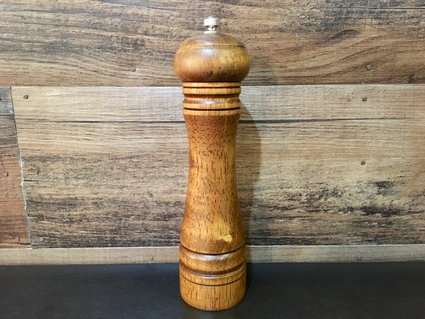 pepper mill - this inexpensive pepper mill with a ceramic blade continually grinds...