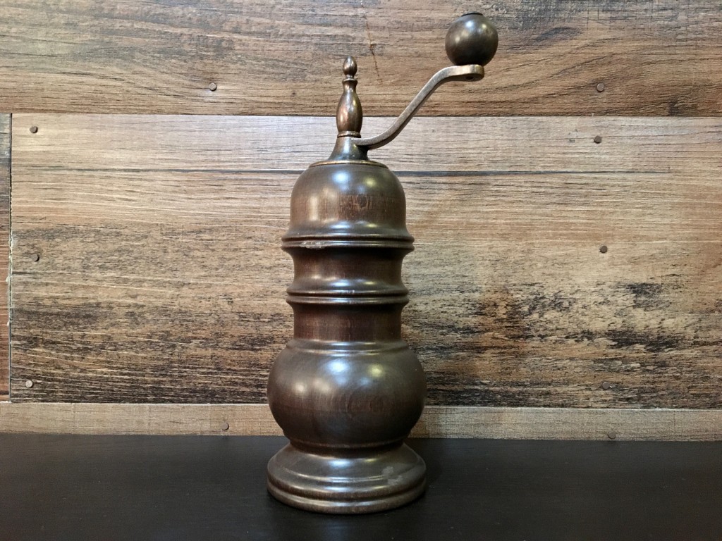 EZ-Assemble Vintage Style Salt and Pepper Mill Mechanism in Antique Brass