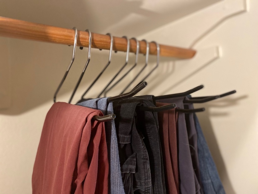 clothes hangers - this open-ended hanger is super sturdy and well-balanced which...