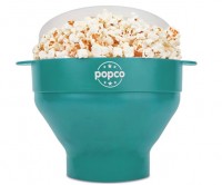 A So-So Silicone Popcorn Popper