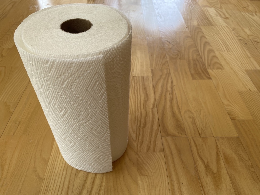  Renova Single Roll Kitchen Paper Towels, Black : Health &  Household