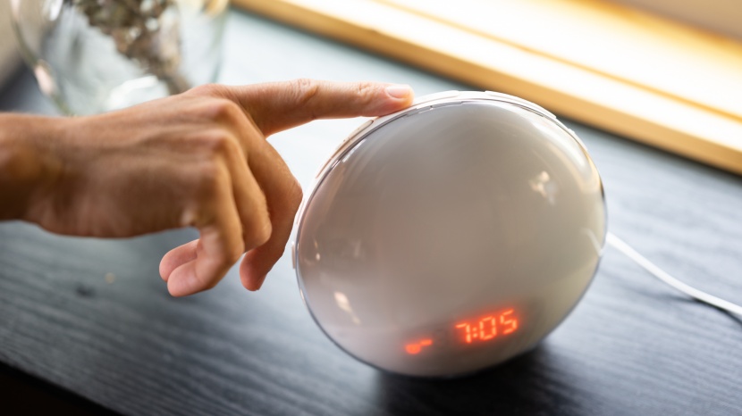 the jall sunrise clock has a display that is surprisingly easy to...