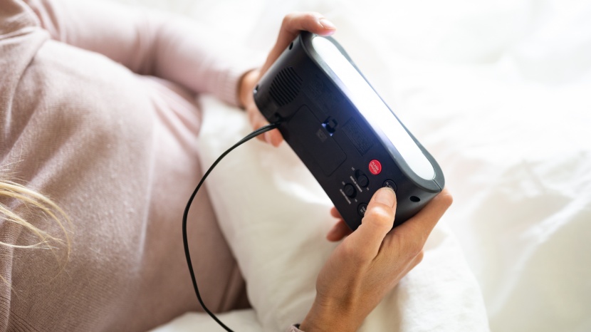 alarm clock - the travelwey clock has an incredibly intuitive setup.