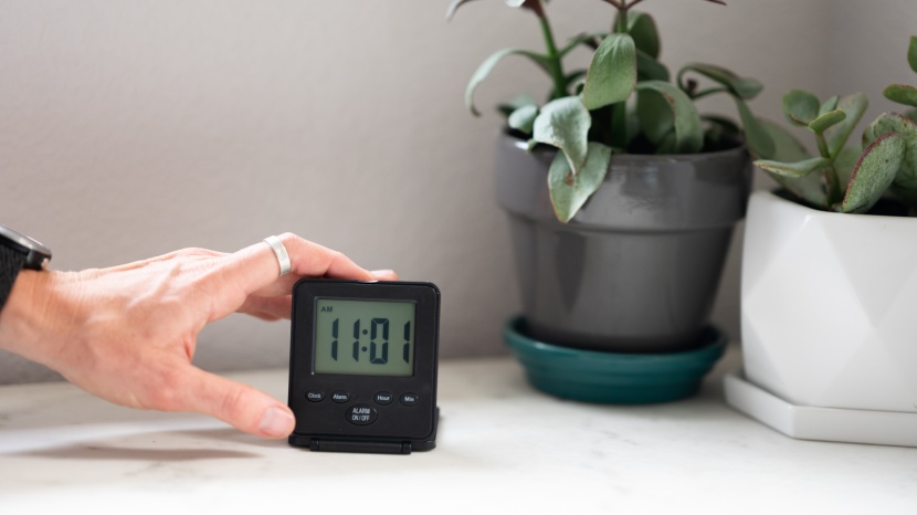 the travelwey travel clock is so simple, it can't be anything but...