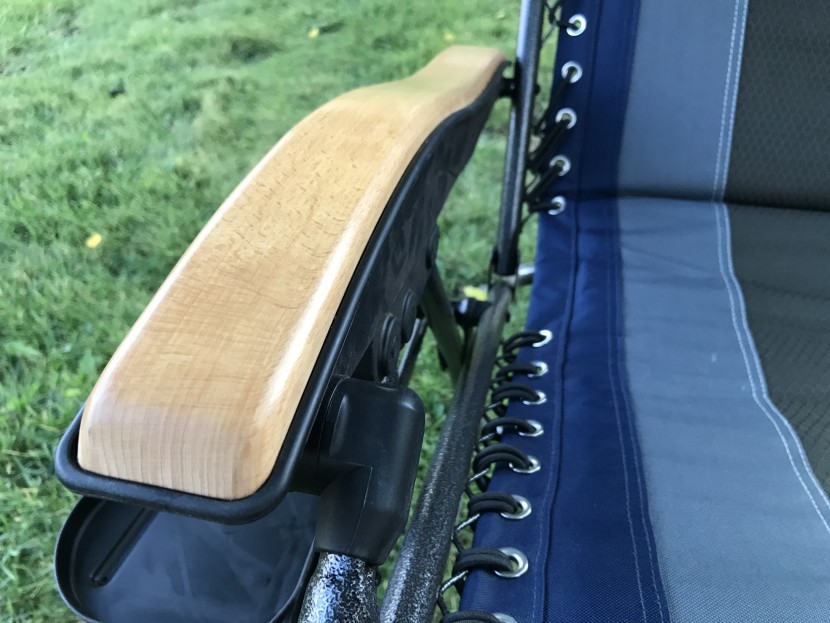 lawn chair - we really liked the wooden armrests of the timber ridge. they made...