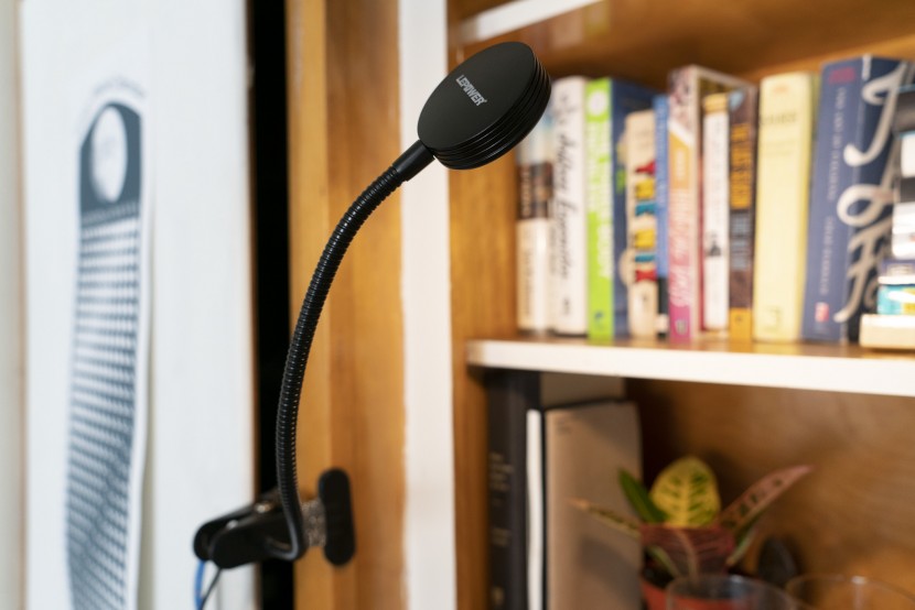 book light - with its big clip and long gooseneck, the corded lepower makes a...