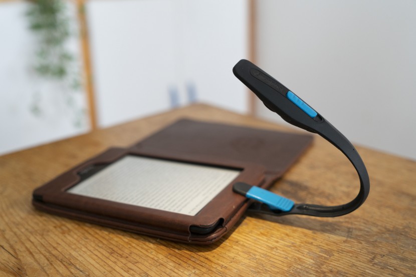 book light - the energizer is a simple, compact light great for ebooks.