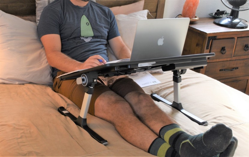 lap desk - the saiji is a very stable option.