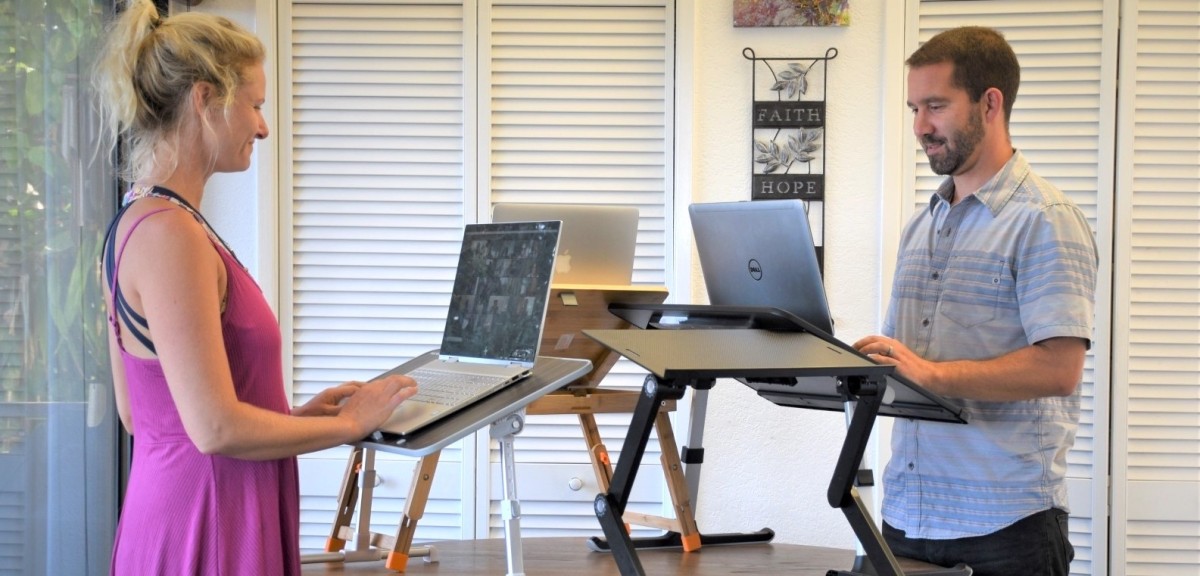 Best Lap Desk Review (We tested each adjustable desk in both sitting and standing work positions.)