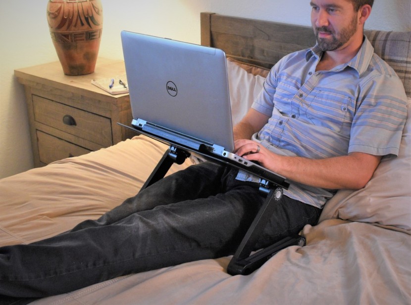 the wide range of adjustment helps dial in a comfortable work...