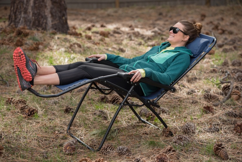 lawn chair - we found all the zero gravity style chairs to be really comfortable...