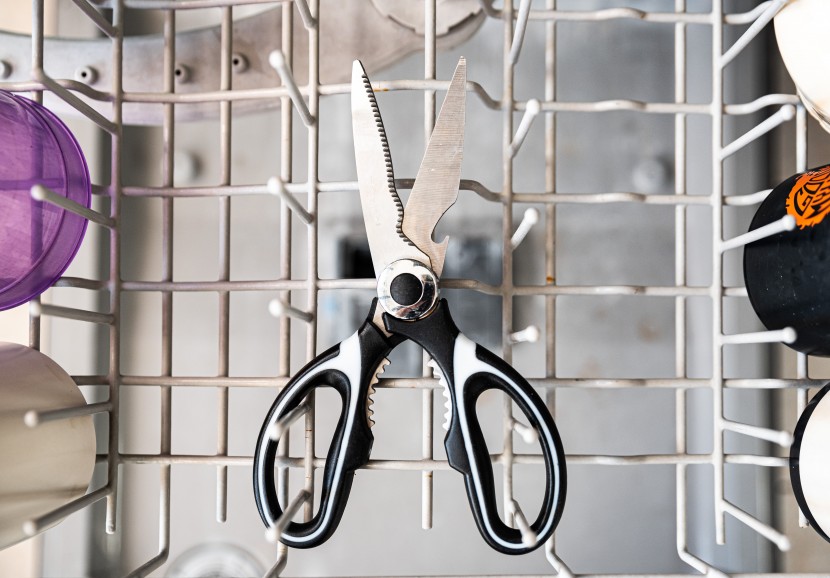 kitchen shears - the mairico ultra sharp premium loaded in the dishwasher.