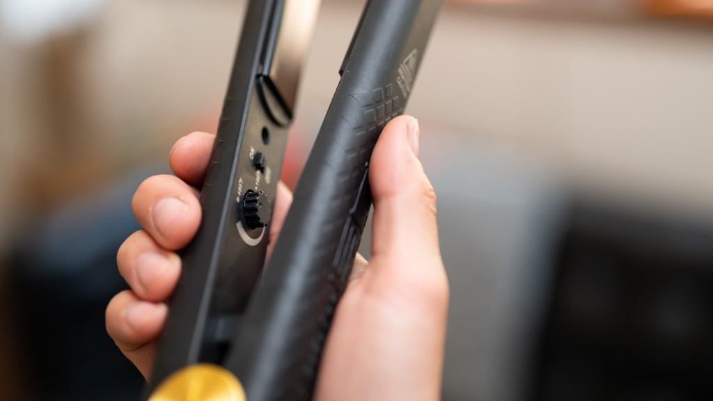 hair straightening iron - it can be a little hard to access the interface on the hsi...