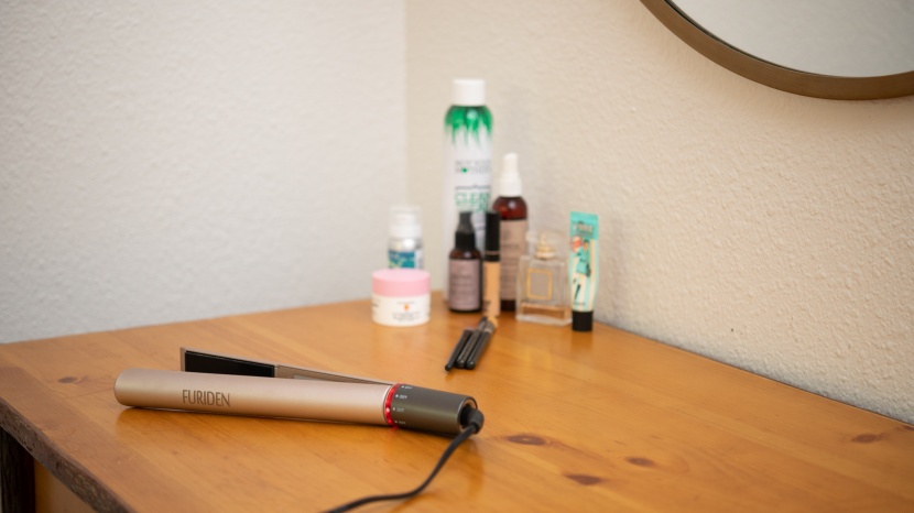 hair straightening iron - while you can use the furiden professional as a curling iron as...