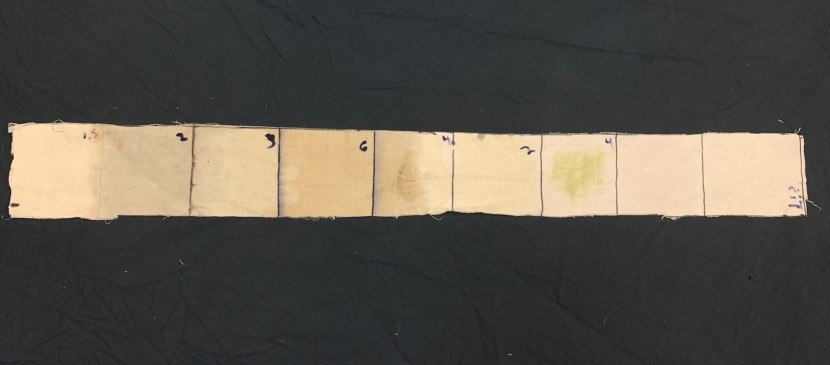 laundry pod - the strip used for the tide impossible stain after washing. the...