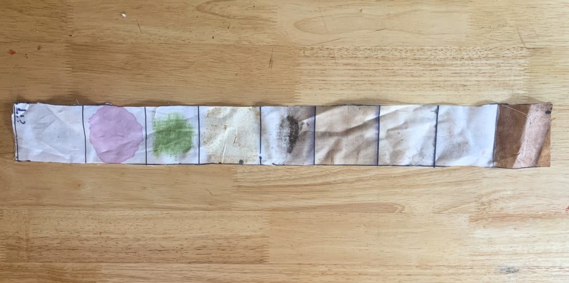 laundry pod - the stain strip was utilized for the tide impossible stains before...