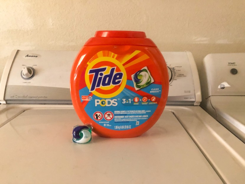 laundry pod - the tide pods 3 in 1 has a reliable childproofing system and amble...
