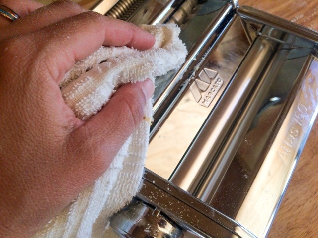 pasta maker - a quality machine, such as the marcato, can be easily cleaned with a...