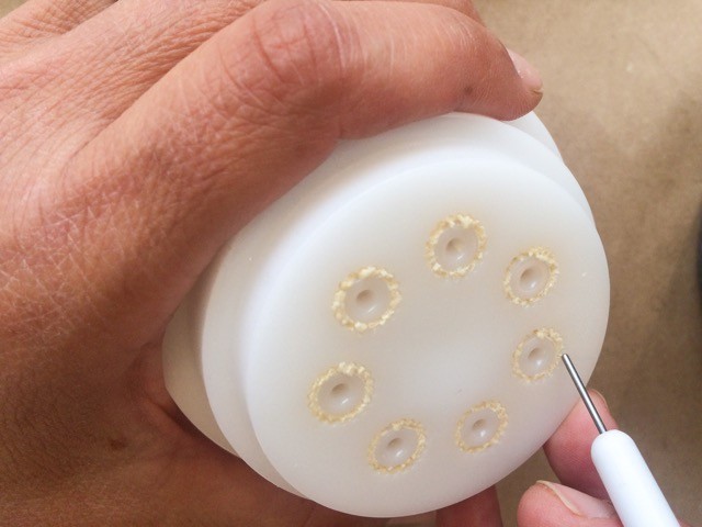 pasta maker - cleaning the shaping discs requires more attention, but with this...