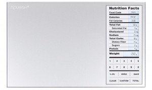  Greater Goods Nutrition Scale, Food Grade Glass