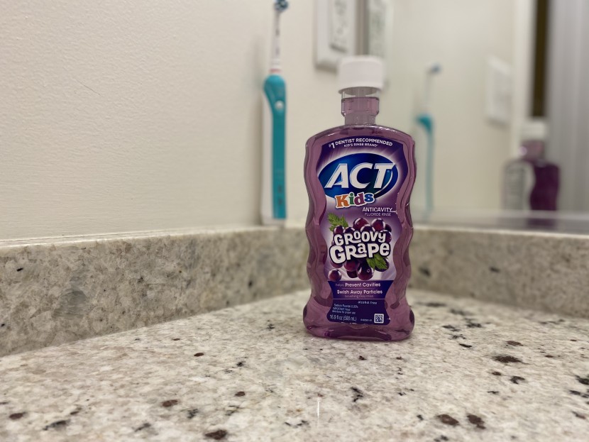 mouthwash - we don't love the taste of this product, but it does have a...