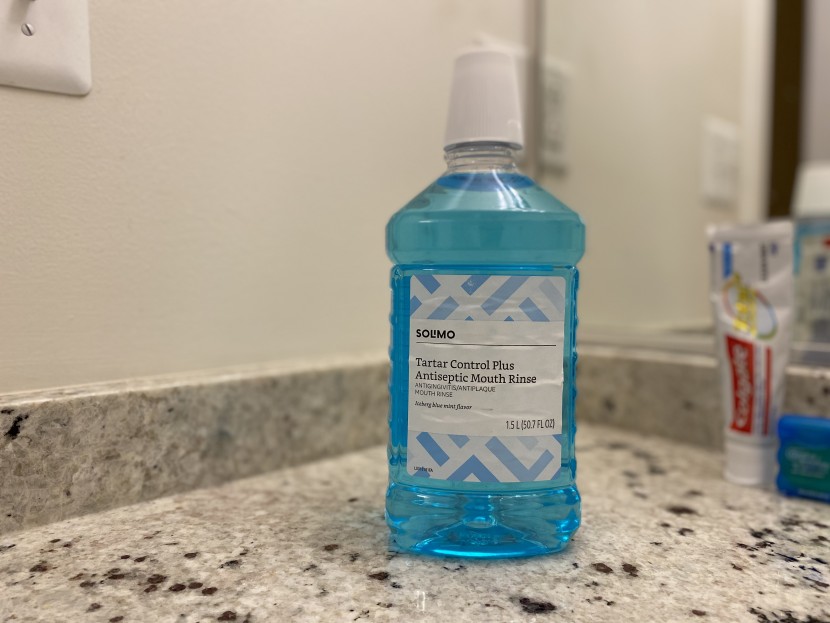 mouthwash - this alcohol-based product burns, but cleans and protects like we...