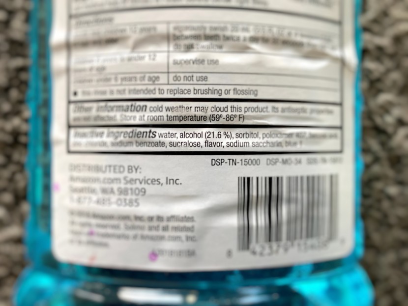 mouthwash - some products use alcohol in their formula, which can be...