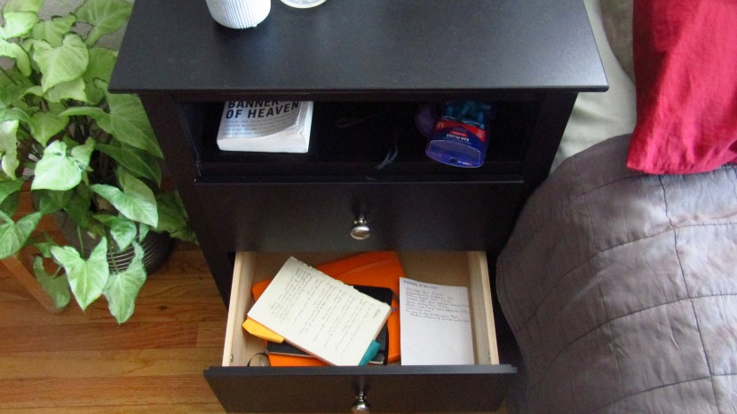 the prepac sonoma nightstand is made with quality materials and an...