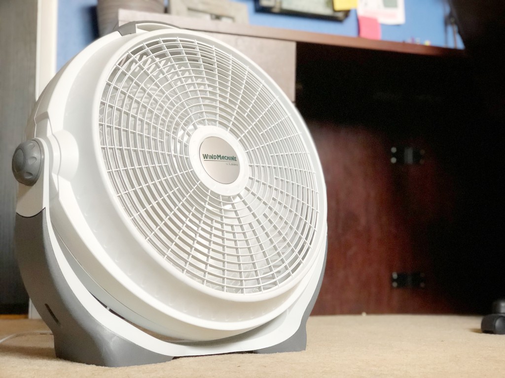  Lasko Wind Machine Air Circulator Floor Fan, 3 Speeds
