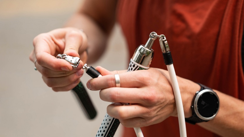 changing ropes on the crossrope get lean only takes a matter of...