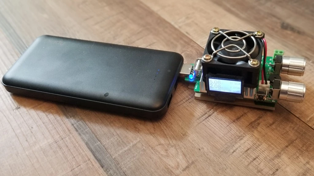 power bank - the miady did alright in our capacity test with a resistive load.