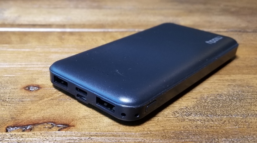 2-pack miady 10000 - the miady can be charged either through a micro-usb or a usb-c cable.