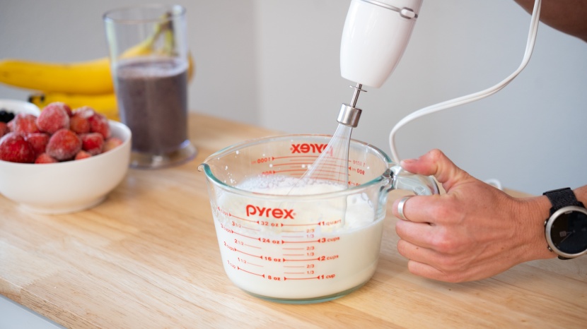 having a whisk attachment can take a lot of the work out of many...