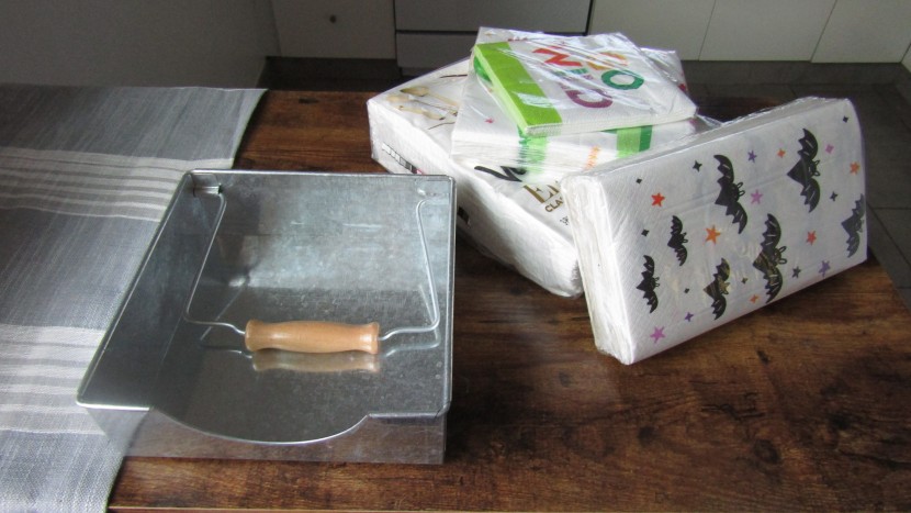 the saratoga home farmhouse napkin dispenser has a wooden...