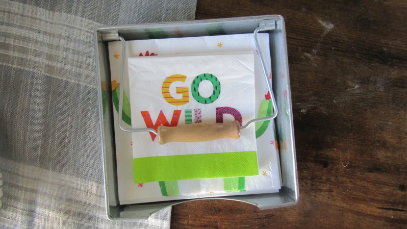 the saratoga home farmhouse napkin dispenser makes it easy to grab a...