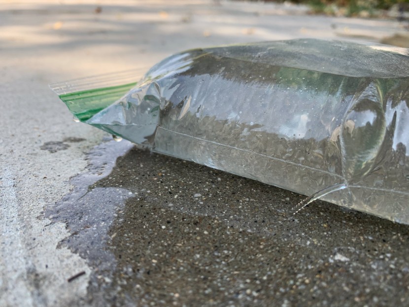 better than exploding but still not ideal, this solimo sandwich bags...