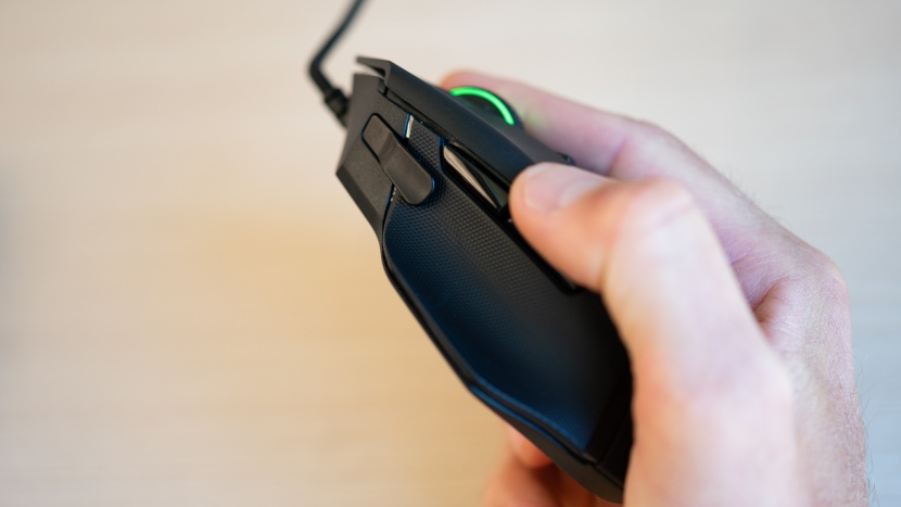 gaming mouse - the razer basilisk v2 has 10 (+1 on the bottom) buttons, plenty for...