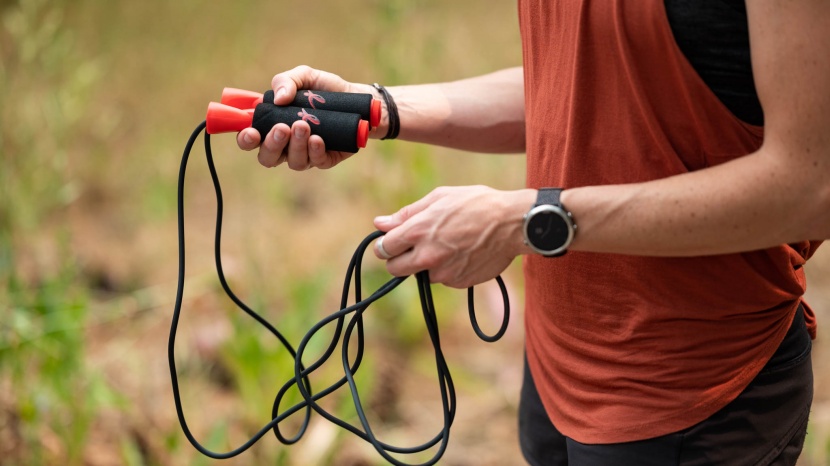 jump rope - hollow pvc is not as durable as steel core ropes and it&#039;s more prone...