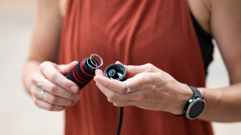 this model features removable weights to make your workout easier or...