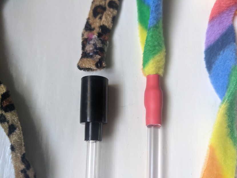 cat toys - during side-by-side testing of the wand toys, we found the rainbow...