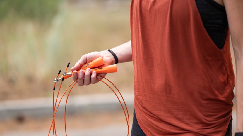 jump rope - the wod nation model is best for doing fast reps.
