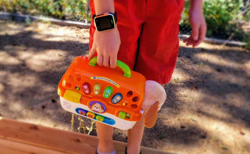  VTech Care for Me Learning Carrier Toy, Orange : Toys