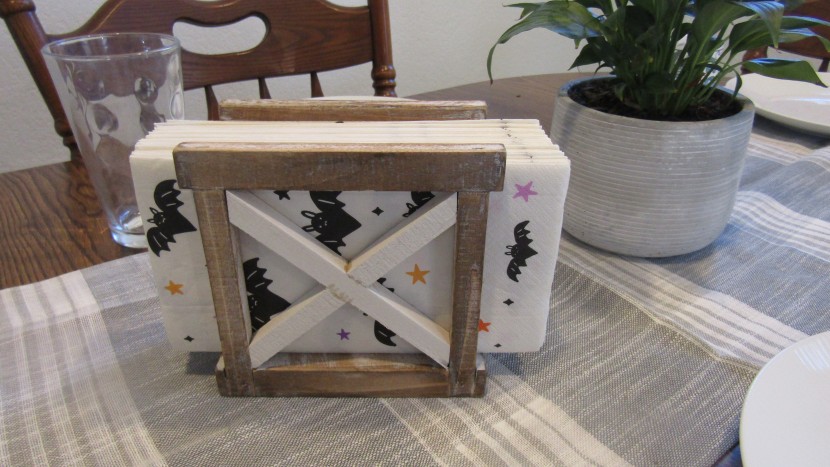 napkin holder - the barnyard designs rustic wood napkin dispenser can hold any size...