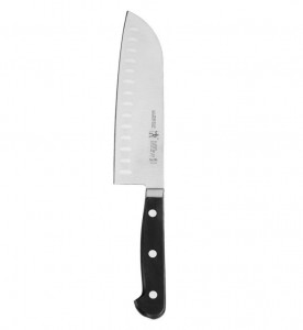 Kai Pure Komachi 2 Black Santoku Knife with Sheath, 6.5-Inches