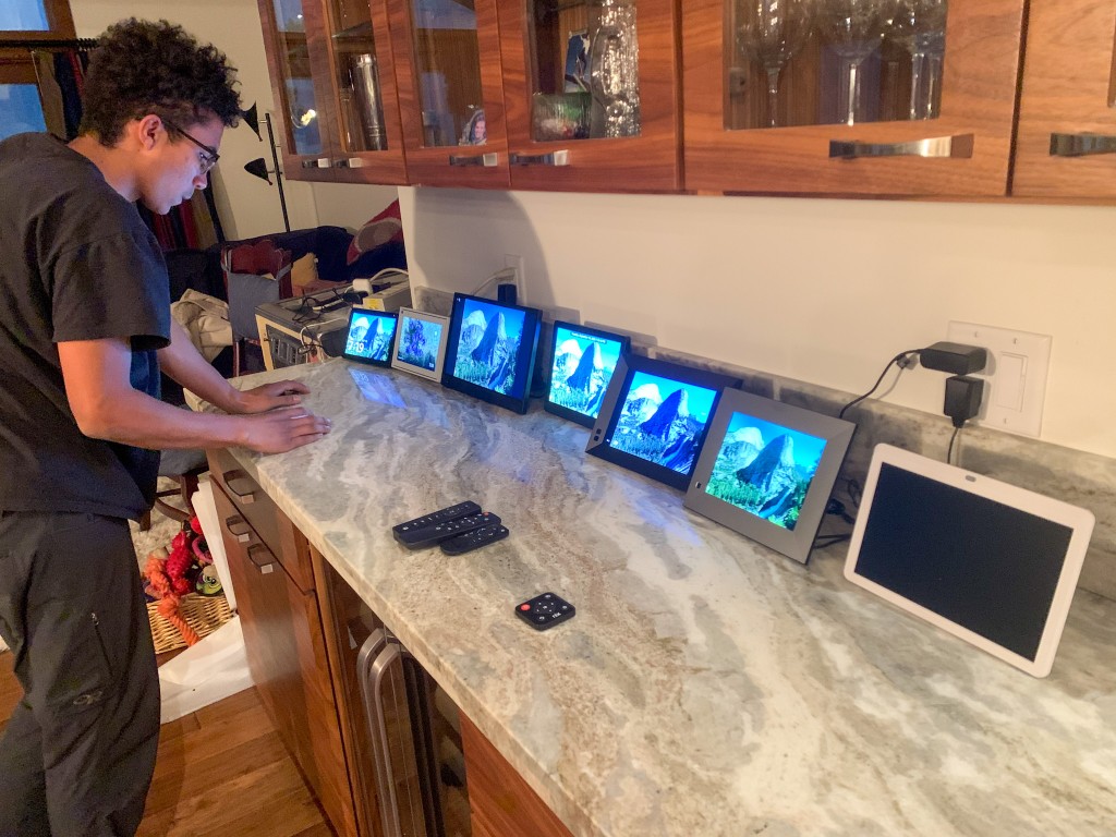 digital picture frame - side-by-side testing is how we are able to analyze the sometimes...