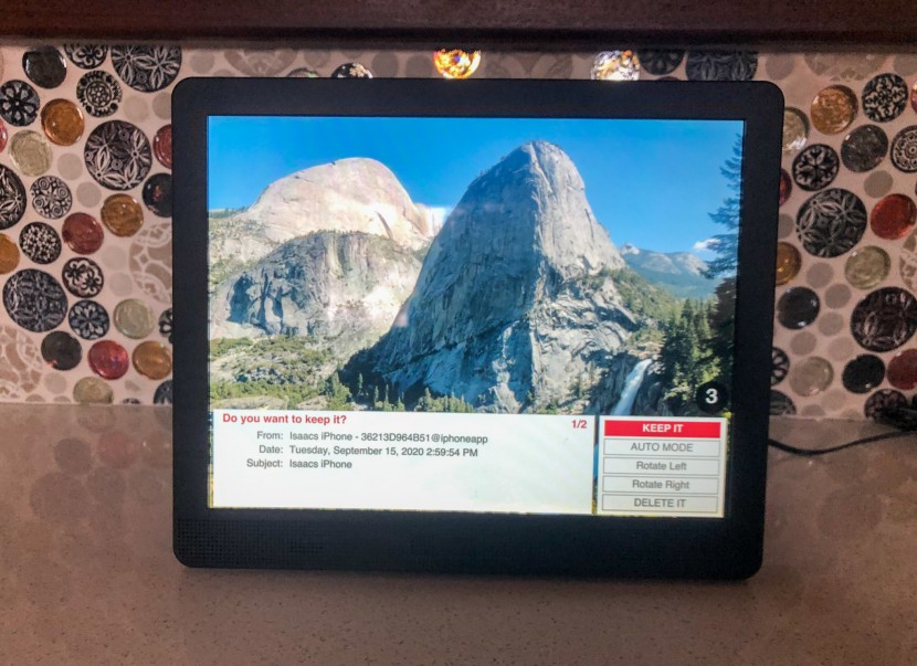 digital picture frame - the pix-star email-based uploading makes it one of our favorite...