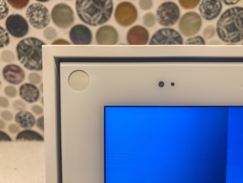 digital picture frame - the facebook portal has a shutter to block the camera and/or turn...