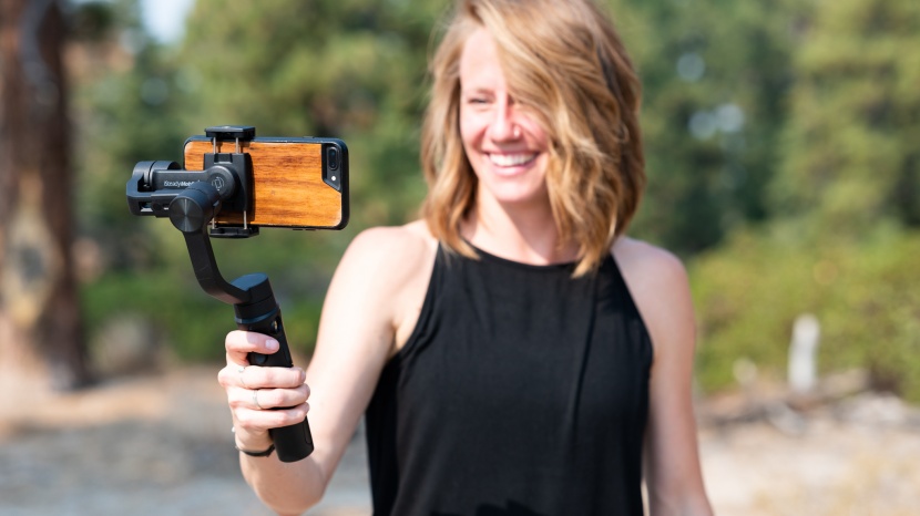 iphone gimbal - the isteady mobile plus performs exceptionally well.